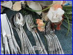 Oneida 18/8 USA Community Stainless CHATELAINE 72pc Lot Set Service Excellent