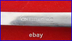 Oneida 18/8 stainless Colonial Boston mixed lot of 75 pieces EUC