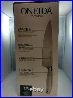 Oneida 18 Piece Preferred Stainless Steel Cutlery Set- New In Box