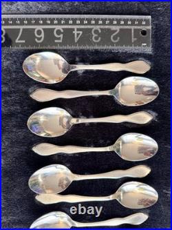 Oneida 1881 Rogers TWILIGHT Stainless Flatware 34 pc Mix Lot Spoons Knives Serve