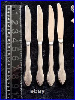 Oneida 1881 Rogers TWILIGHT Stainless Flatware 34 pc Mix Lot Spoons Knives Serve