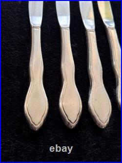 Oneida 1881 Rogers TWILIGHT Stainless Flatware 34 pc Mix Lot Spoons Knives Serve