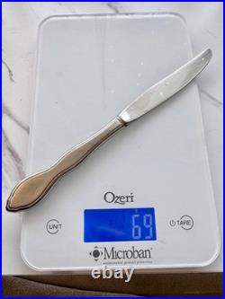 Oneida 1881 Rogers TWILIGHT Stainless Flatware 34 pc Mix Lot Spoons Knives Serve