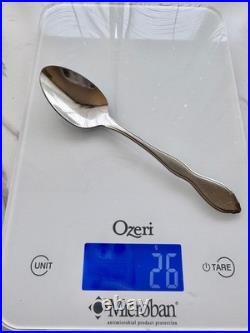 Oneida 1881 Rogers TWILIGHT Stainless Flatware 34 pc Mix Lot Spoons Knives Serve