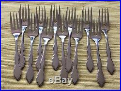 Oneida 1881 Rogers Twilight stainless flatware Set of 60 pieces