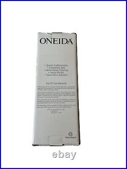 Oneida 24 Pieces Stainless Steel Flatware Set Renoir Pembrooke NEW open box