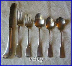 Oneida 63 Piece AMERICAN COLONIAL Cube Stainless Flatware Service For 12