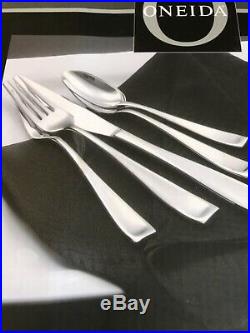 Oneida 65 Piece Service for 12 Flatware Set 18/10 Stainless