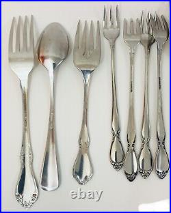 Oneida 70 Piece Community Stainless Flatware Mixture CHATELAINE Deluxe 125 Wm A