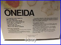 Oneida 82044 Darien Stainless Steel 45 pc 8 Place Settings New Vtg USA Made