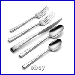 Oneida 898320 Maxine Mirror 20-Piece Flatware Set Modern Elegance