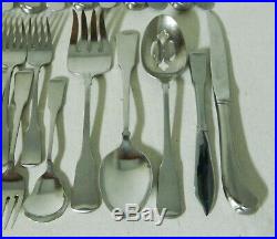Oneida AMERICAN COLONIAL Cube Heirloom Stainless Flatware Set of 56pc