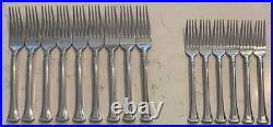 Oneida APOLLONIA Glossy Stainless Flatware 34 PC