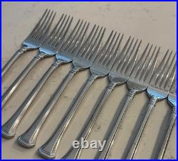 Oneida APOLLONIA Glossy Stainless Flatware 34 PC