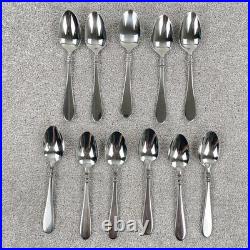 Oneida AVONDALE Stainless Flatware Fork Spoon Knife Serving Pieces Set Of 49