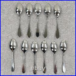 Oneida AVONDALE Stainless Flatware Fork Spoon Knife Serving Pieces Set Of 49