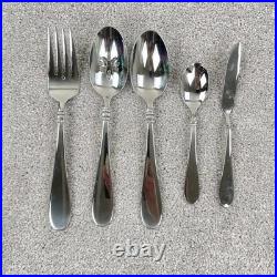 Oneida AVONDALE Stainless Flatware Fork Spoon Knife Serving Pieces Set Of 49