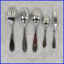 Oneida AVONDALE Stainless Flatware Fork Spoon Knife Serving Pieces Set Of 49