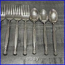 Oneida Act 1 One Cube Lot of 14 Knives Forks Spoons Heirloom Stainless Flatware
