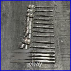 Oneida Act 1 One Cube Lot of 14 Knives Forks Spoons Heirloom Stainless Flatware