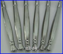 Oneida Act 1 One Cube Set 6 Salad Forks Heirloom Stainless
