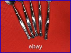 Oneida Act I Teaspoons Cube Mark Stainless Flatware Silverware Set Of 8
