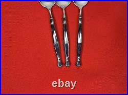 Oneida Act I Teaspoons Cube Mark Stainless Flatware Silverware Set Of 8