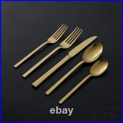Oneida Allay Champagne 20-Piece 18/0 Silverware Set For 4, Flatware B1018020AL21