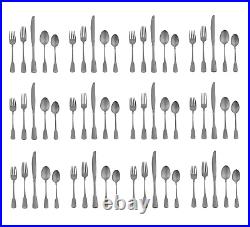 Oneida American Colonial 18/8 Stainless 60pc. Flatware Set (Service for Twelve)