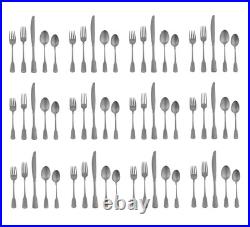 Oneida American Colonial 18/8 Stainless 60pc. Flatware Set (Service for Twelve)