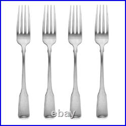 Oneida American Colonial 18/8 Stainless Steel Large Dinner Fork (Set of Four)