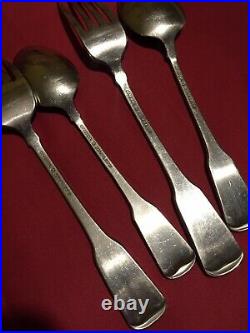 Oneida American Colonial Cube Stainless USA Satin Flatware