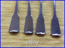 Oneida American Colonial Cube Stainless USA flatware Set of 30 pieces