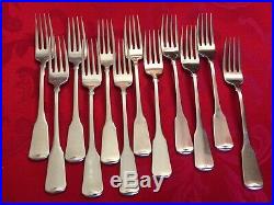 Oneida American Colonial Cube Stainless USA flatware Set of 67 pieces