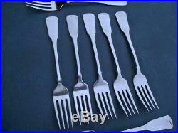 Oneida American Colonial Cube Stainless (lot Of 9) Dinner Forks