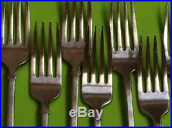 Oneida American Colonial stainless cube USA flatware set of 65 pieces