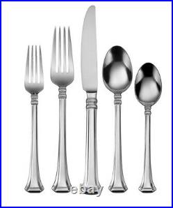 Oneida Apollonia 45 -pc Flatware Set Serv for 8 incl 5 Serving pieces New