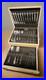 Oneida Arbor True Rose Stainless Flatware USA 1881 Rogers 95 Piece Set Serves 16