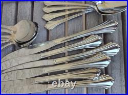 Oneida BANCROFT 35 Mixed Pieces Stainless Forks Spoons Knives USA Free Shipping