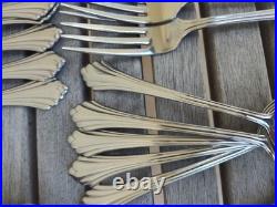 Oneida BANCROFT 35 Mixed Pieces Stainless Forks Spoons Knives USA Free Shipping