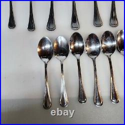 Oneida BARCELONA Stainless Glossy Flatware Set Of 44 Pieces