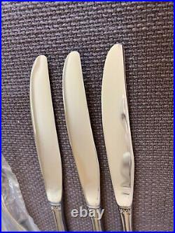 Oneida BRAHMS Community Stainless Flatware-9 Serving Pcs. + butter knives NEW+