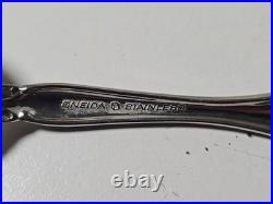 Oneida BRAHMS Stainless Flatware Pierced Floral Incomplete Set of 52 Pieces