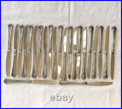 Oneida Baltimore 18/10 Flatware HUGE 134 Pc Set Near Service for 24 Oneida Baltimore 18/10 Flatware HUGE 134 Pc Set Near Service for 24