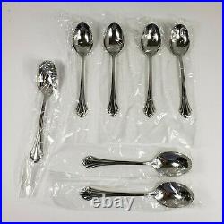 Oneida Bancroft Stainless Steel Set for 8 with Serving Pieces 45 Pieces Total