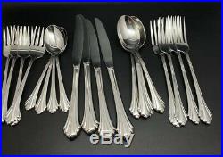 Oneida Bancroft Stainless USA Flatware 20 pieces Service for Four (RF82)