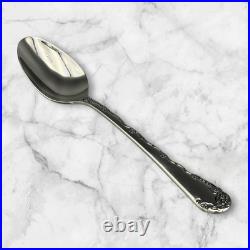 Oneida Belle Rose 18/8 Stainless Steel Teaspoon (Set of Twelve)