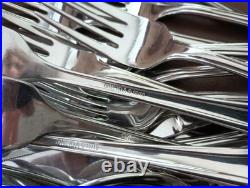 Oneida Bordeaux Stainless Flatware Lot 45 Pc Serv. For 6