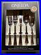 Oneida Bordeaux Stainless Steel Flatware-20 Piece Set-Service for 4-New In Box