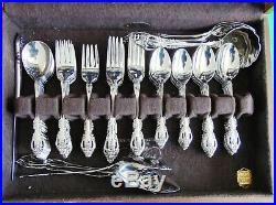 Oneida Brahms Community Stainless 12 Place Settings & 6 Serving 83 Pieces